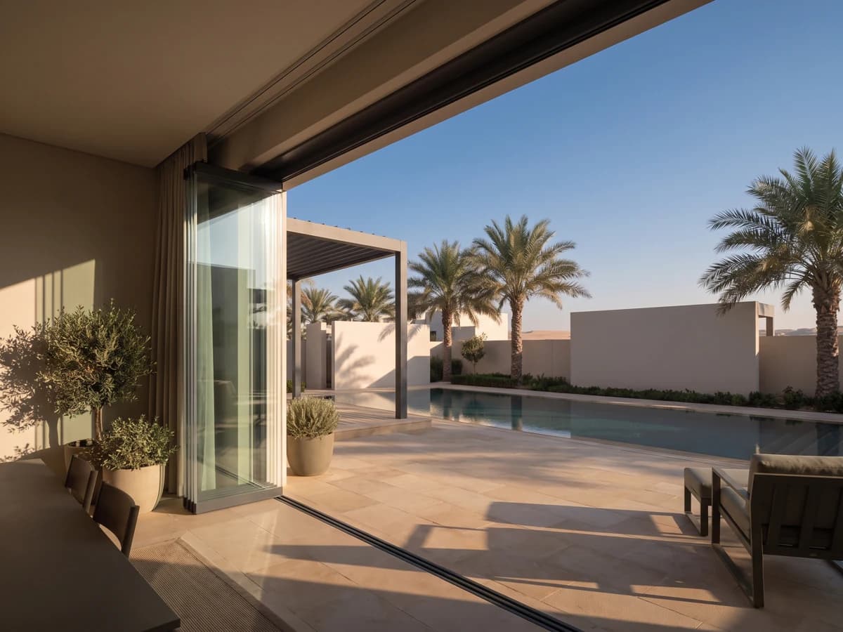 ORIZZONTE, Frameless sliding glazing